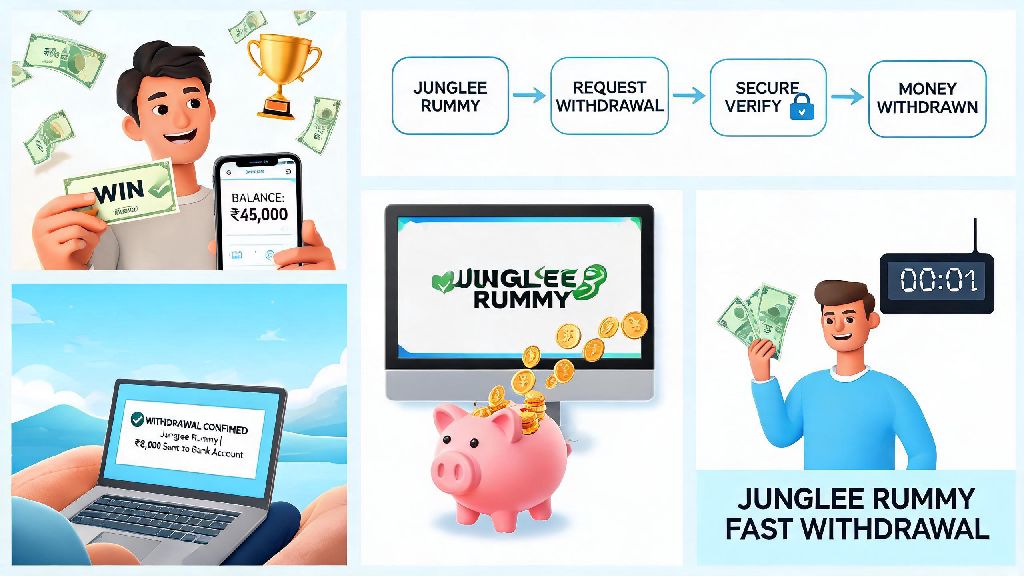 Easy Guide: How to Withdraw Cash from Junglee Rummy Safely & Quickly