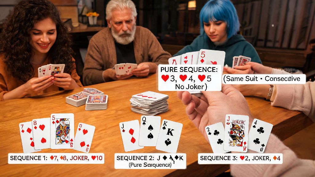 What is Pure Sequence in Rummy: A Complete Beginner’s Guide