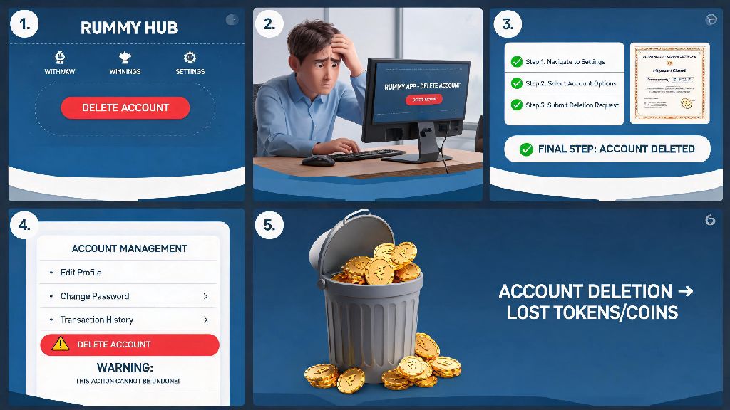 How to Delete Rummy Account: Easy Step-by-Step Guide for All Platforms